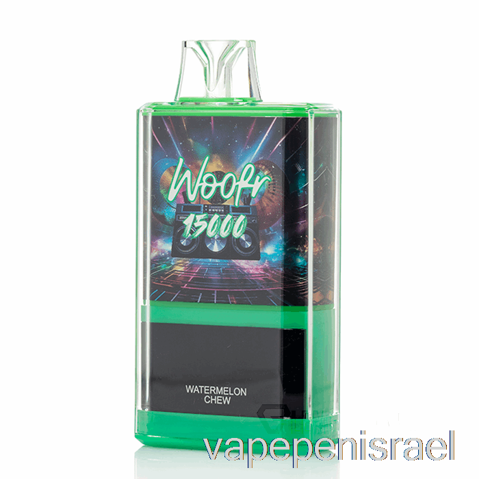 חד פעמי Vape Israel Woofr 15000 לעיסת אבטיח חד פעמית